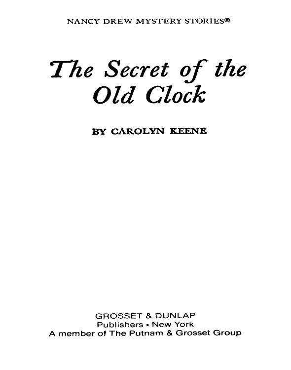 The Secret of the Old Clock