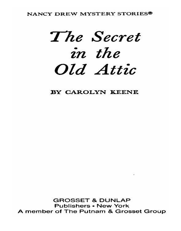 The Secret in the Old Attic