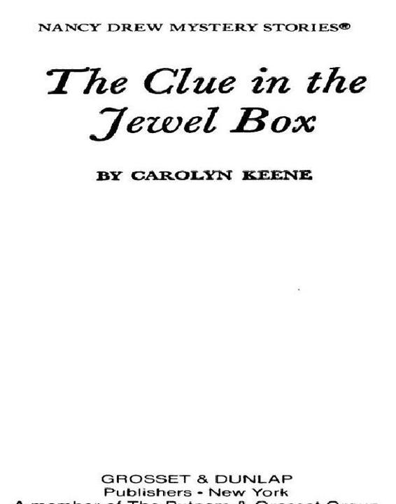 Clue in the Jewel Box #20