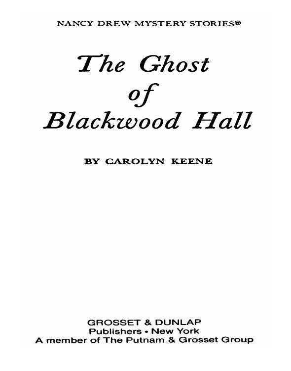 The Ghost of Blackwood Hall