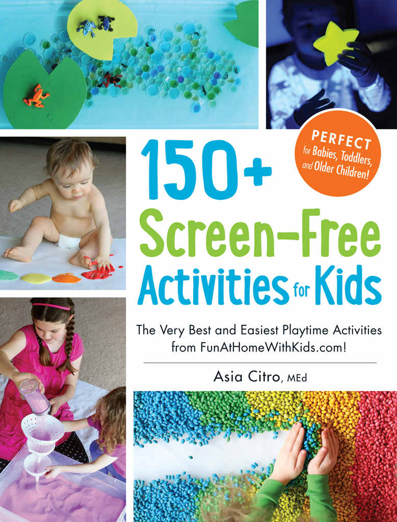 150+ Screen-Free Activities for Kids: The Very Best and Easiest Playtime Activities from FunAtHomeWithKids.com!
